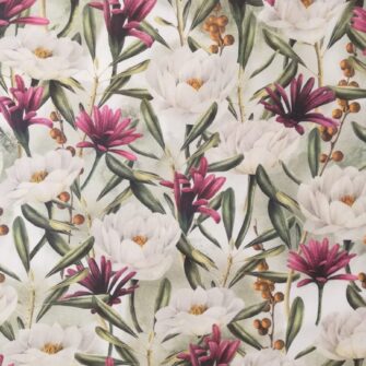 Tessuto Fiori Begonia