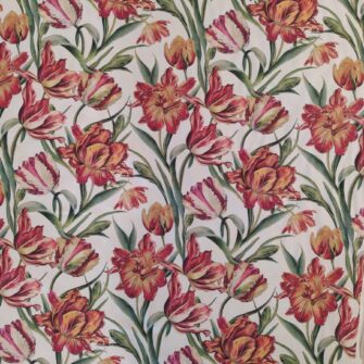 Tessuto Fiori Tulipani