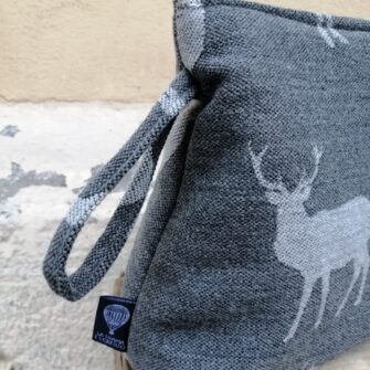 Beauty case Cervi Brown coordinabile con pochette