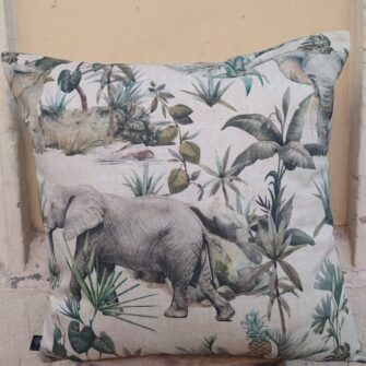 Federa Copricuscino Elefanti Sarabi
