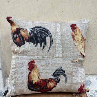Federa Copricuscino Galli Cocoricò