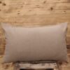 Federa Copricuscino Nocciola