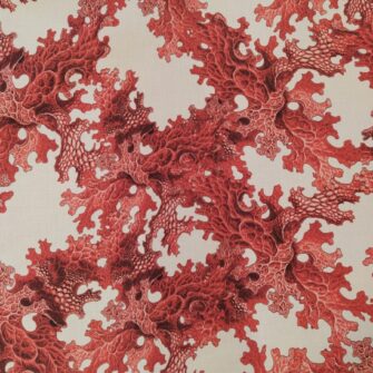 Tessuto Coralli Rossi