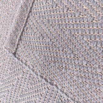 Tappeto Spina di Pesce Grigio