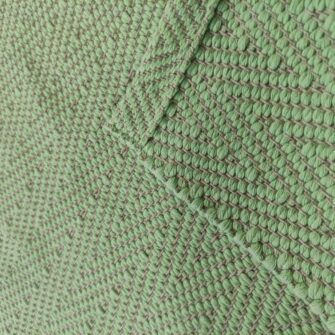 Tappeto Spina di Pesce Verde Acido