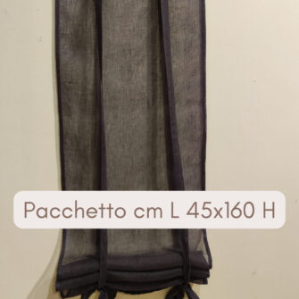 tenda a pacchetto a vetro antracite misure