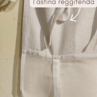 Tenda a Pacchetto a Vetro con Cuore nastrini