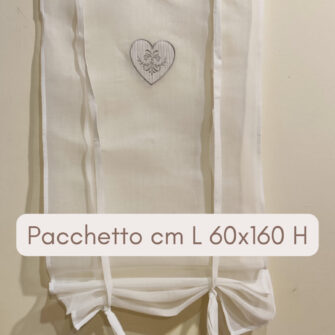 Tenda a Pacchetto a Vetro con Cuore