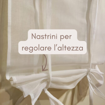 Tenda a Pacchetto a Vetro con Cuore fiocchetti