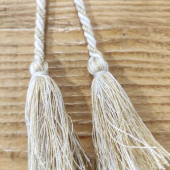 Cordoncino Savonarola Avorio Oro