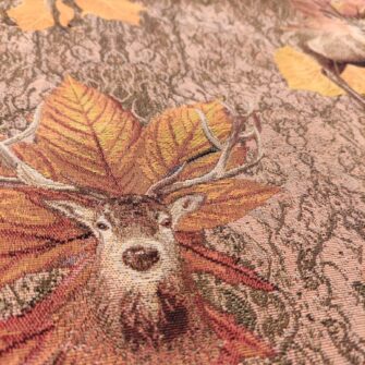 Tessuto Cervi e Foglie