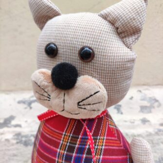 Fermaporta Gatto Rosso