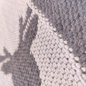 Tappeto Testa di Cervo Grigio