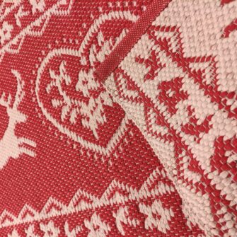 Tappeto Cervi e Cuori