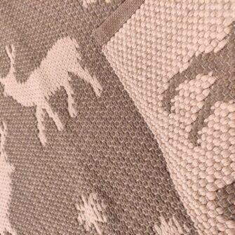 Tappeto Cervi e Alberi