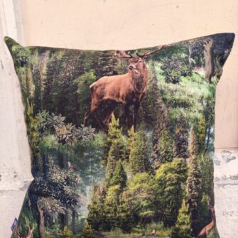 Federa Copricuscino Cervi nella Foresta