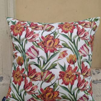 Federa Copricuscino Fiori Tulipani