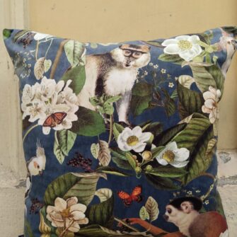 Federa Copricuscino Velluto Giungla