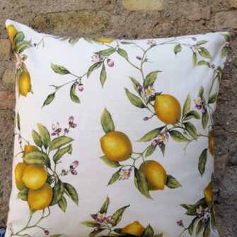 Federa Copricuscino Limoni Positano