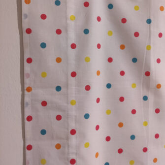 Tenda a Pacchetto a Vetro Pois Colorati