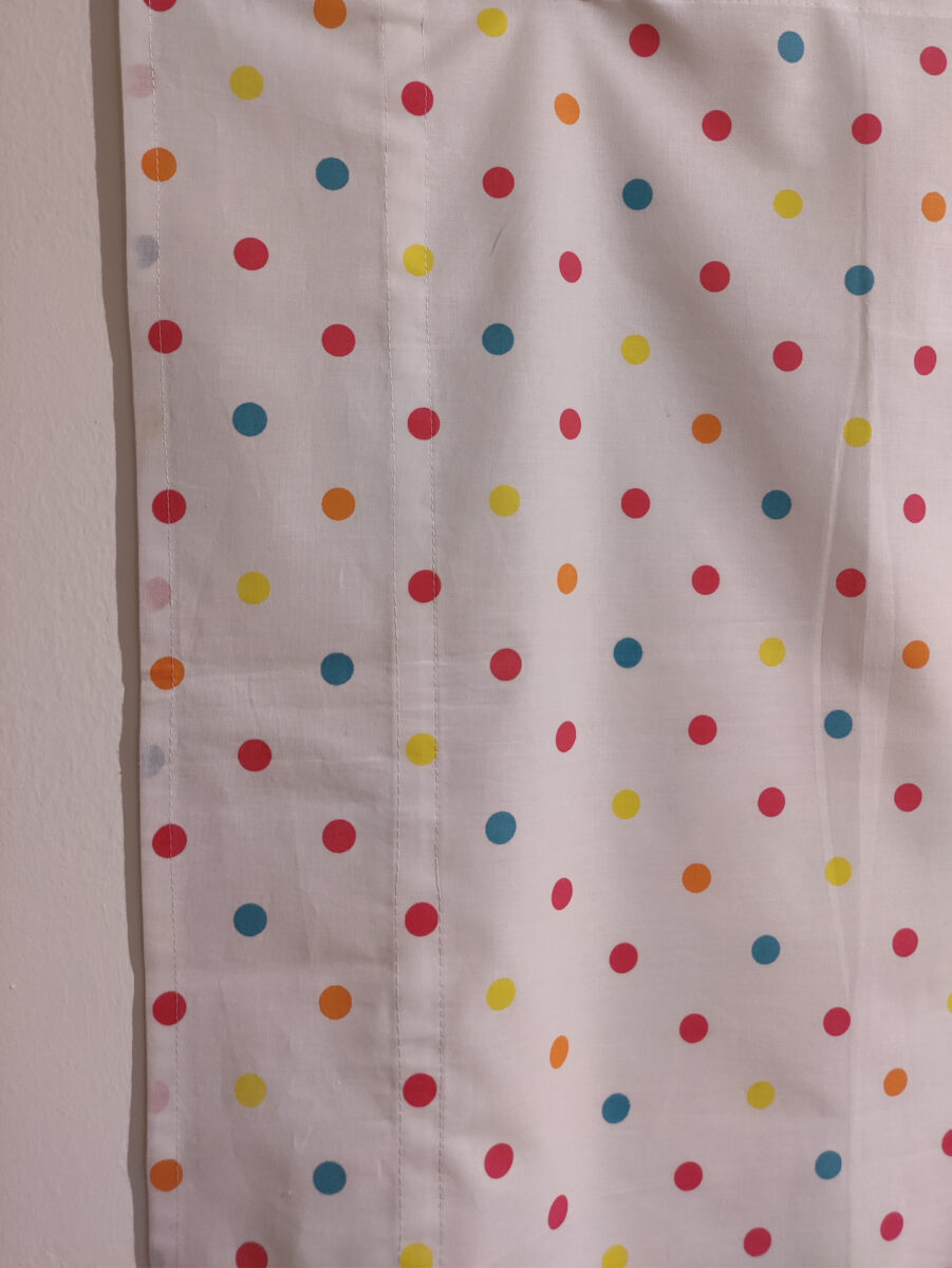 Tenda a Pacchetto a Vetro Pois Colorati (2) Tenda a Pacchetto a Vetro Pois Colorati