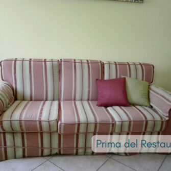 Divano Sfoderabile prima del restauro