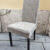 Fodera corta su misura per sedia