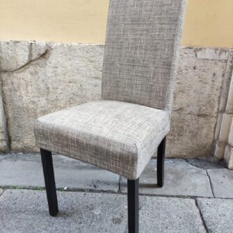 Fodera corta su misura per sedia