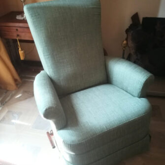 poltrona reclinabile dopo restauro 2