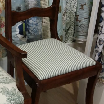 Rivestimento sedia Novecento con seduta estraibile