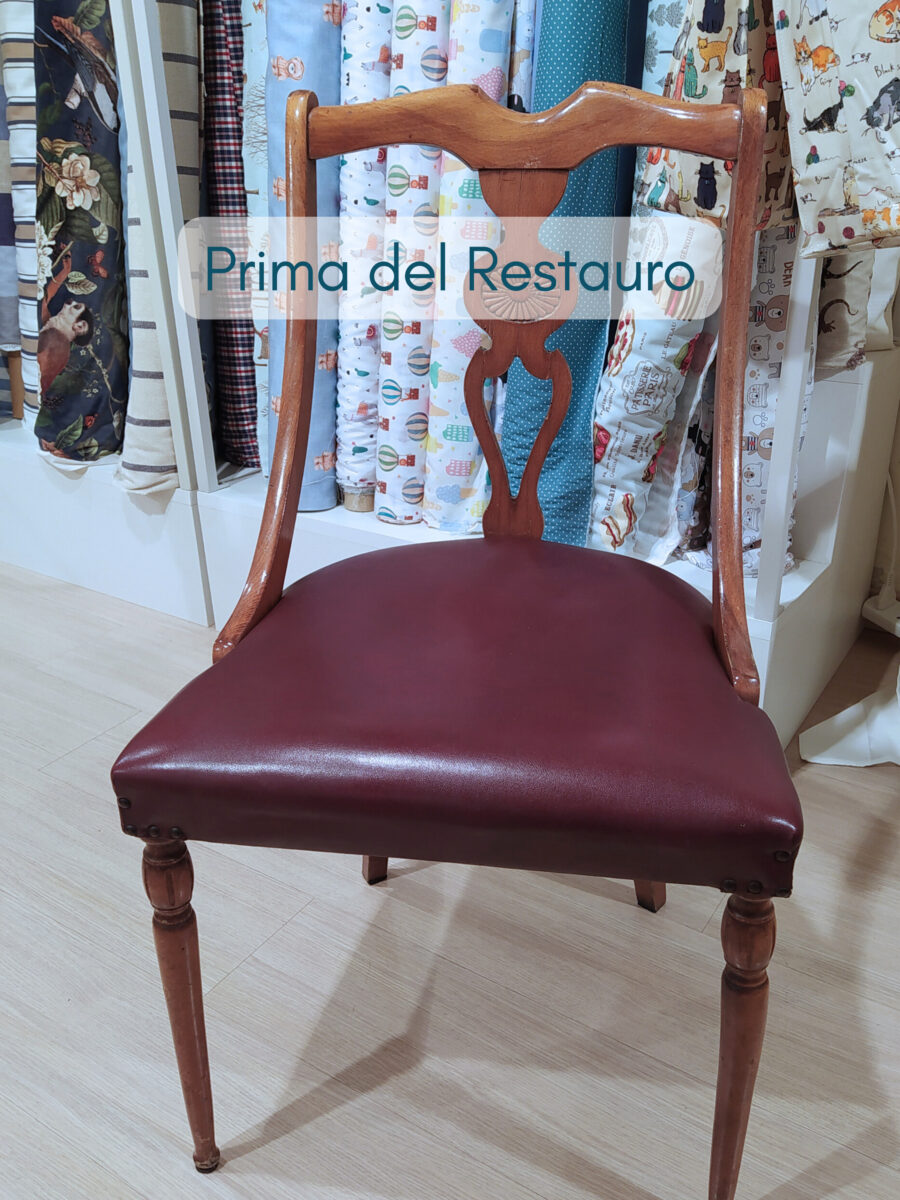 sedia prima del restauro sedia classica in legno prima del restauro