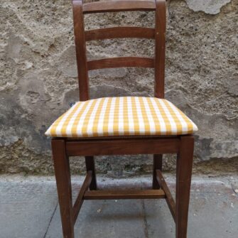 cuscino a saponetta per sedia