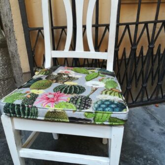 Cuscino Sfoderabile per Sedia Rustica
