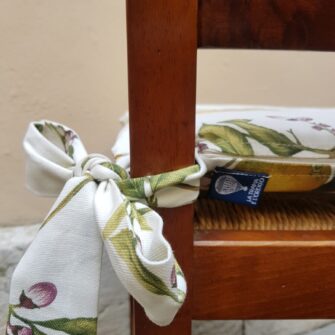 Cuscino Limoni per Sedia in Legno FIOCCO