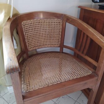 Poltrona in Legno – prima