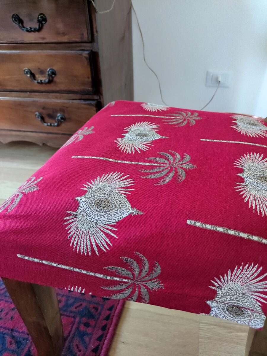 BOTTAZZI FODERINE SEDIE PALME ROSSE (7)