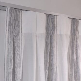 Tenda righe effetto moiré