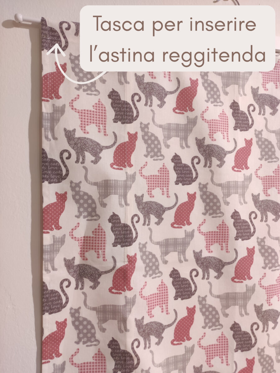 tenda a pacchetto gatti (1) Tenda a Pacchetto a Vetro Gatti su astina