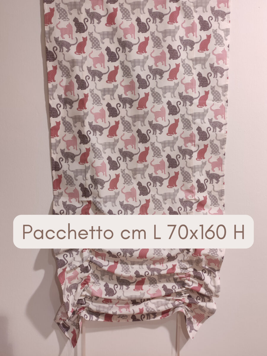 tenda a pacchetto gatti (3) Tenda a Pacchetto a Vetro Gatti misura