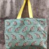 Borsa in tessuto Giaguari jacquard misto cotone