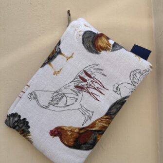 Accessorio coordinato collezione Galli e Galline Trama e Ordito Tessuti