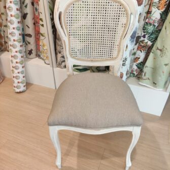 rivestimento sedia stile shabby