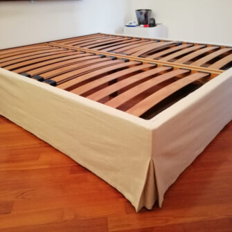 Rivestimento giroletto su misura con fissaggio in velcro