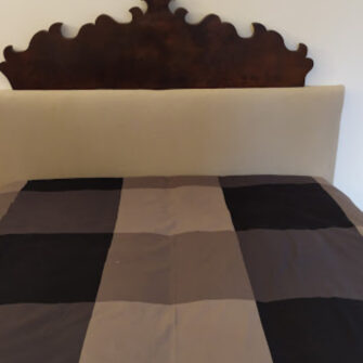 testata letto dopo il restauro
