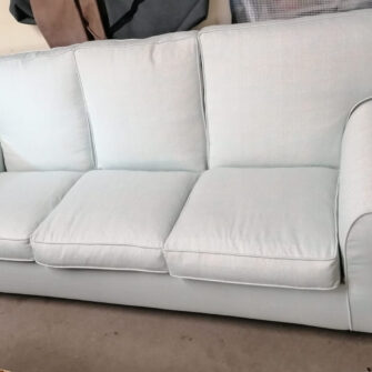 rivestimento su misura divano sfoderabile