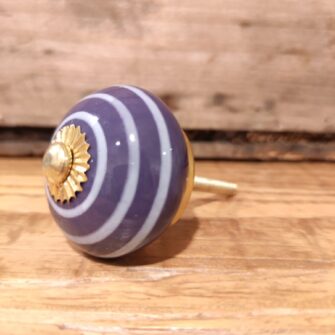 Pomolo Viola a Righe