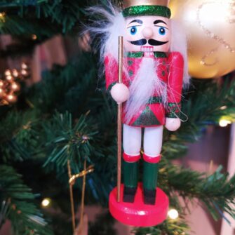 Soldatino Schiaccianoci Rosso