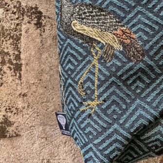 Dettaglio fantasia jacquard Gru Coronate