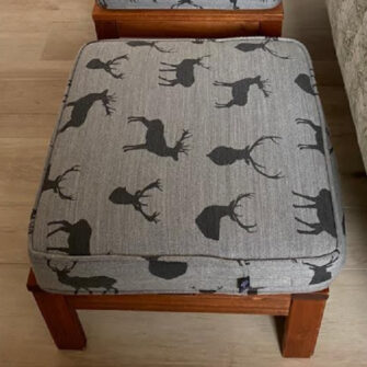 Cuscino su misura per pouf