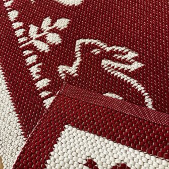 Tappeto Galline e Coniglio